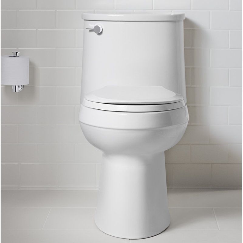 Kohler Adair Comfort Height OnePiece Elongated 1.28 GPF Toilet with